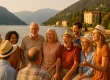 Groepsreis Italië: diverse reizigers genieten samen van iconisch Italiaans landschap
